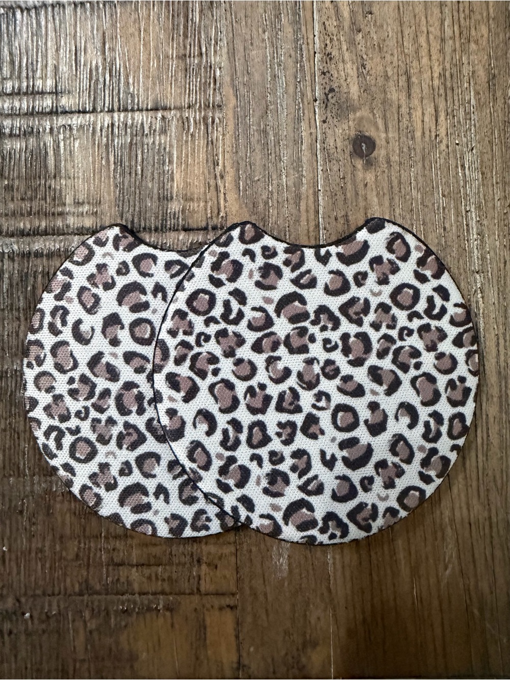 Cheetah Car Coasters - Set of 2
